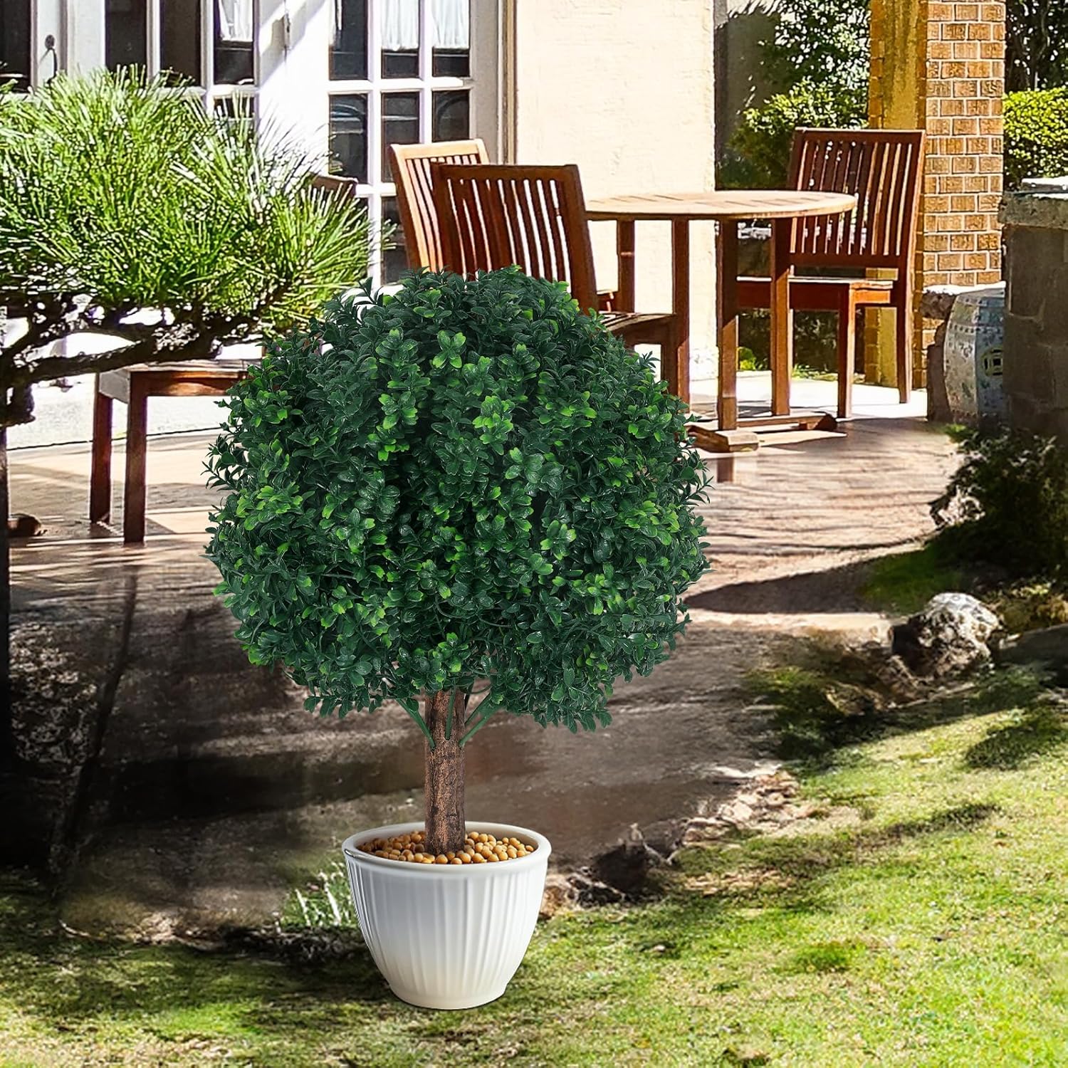 Artificial Cypress Topiary for Garden and Porch