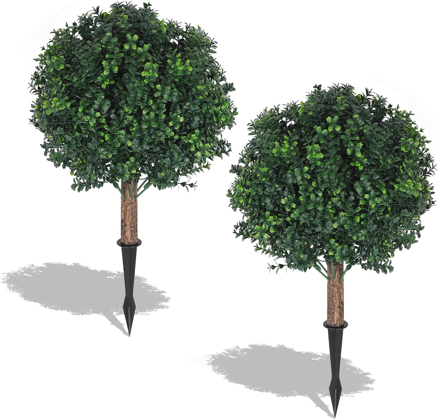 Shinoske 23 Inch Artificial Boxwood Topiary Balls Set of 2