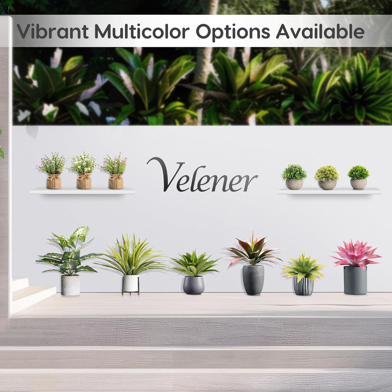 Velener Artificial Agave Plant 28 Inch UV Resistant Decor