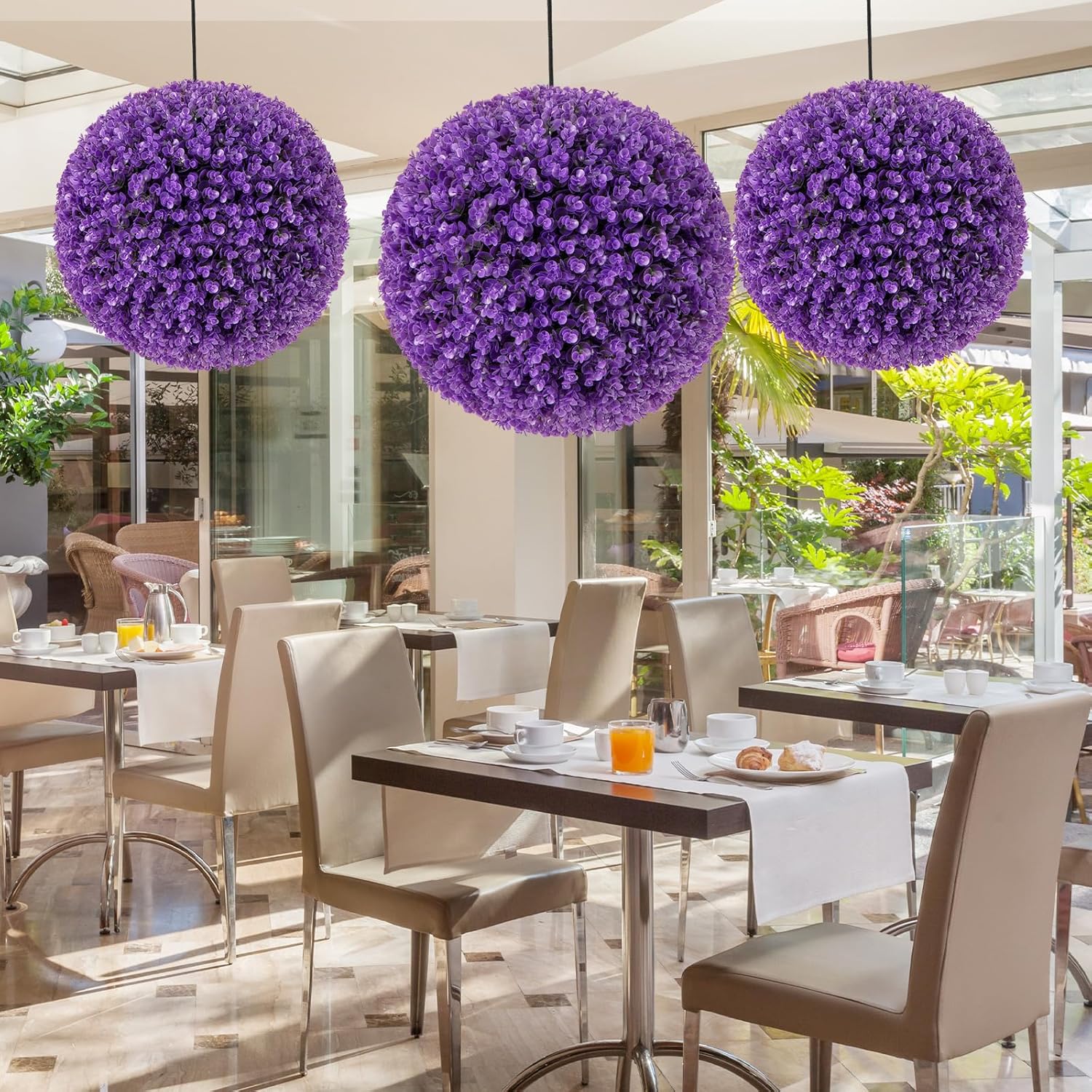 Goplus 175 Inch Artificial Topiary Balls Set of 2