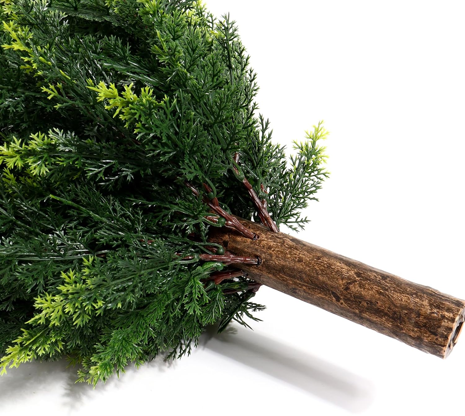 3ft Artificial Cedar Topiary Tree with Stakes Set of 2
