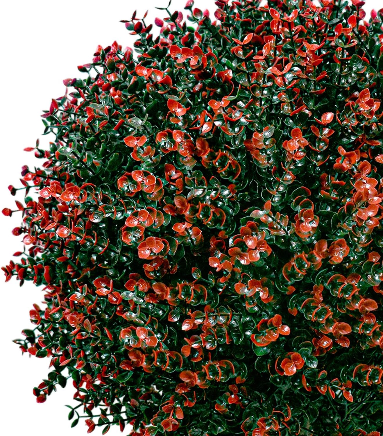 YUGYUM Set of 2 Artificial Boxwood Topiary Trees