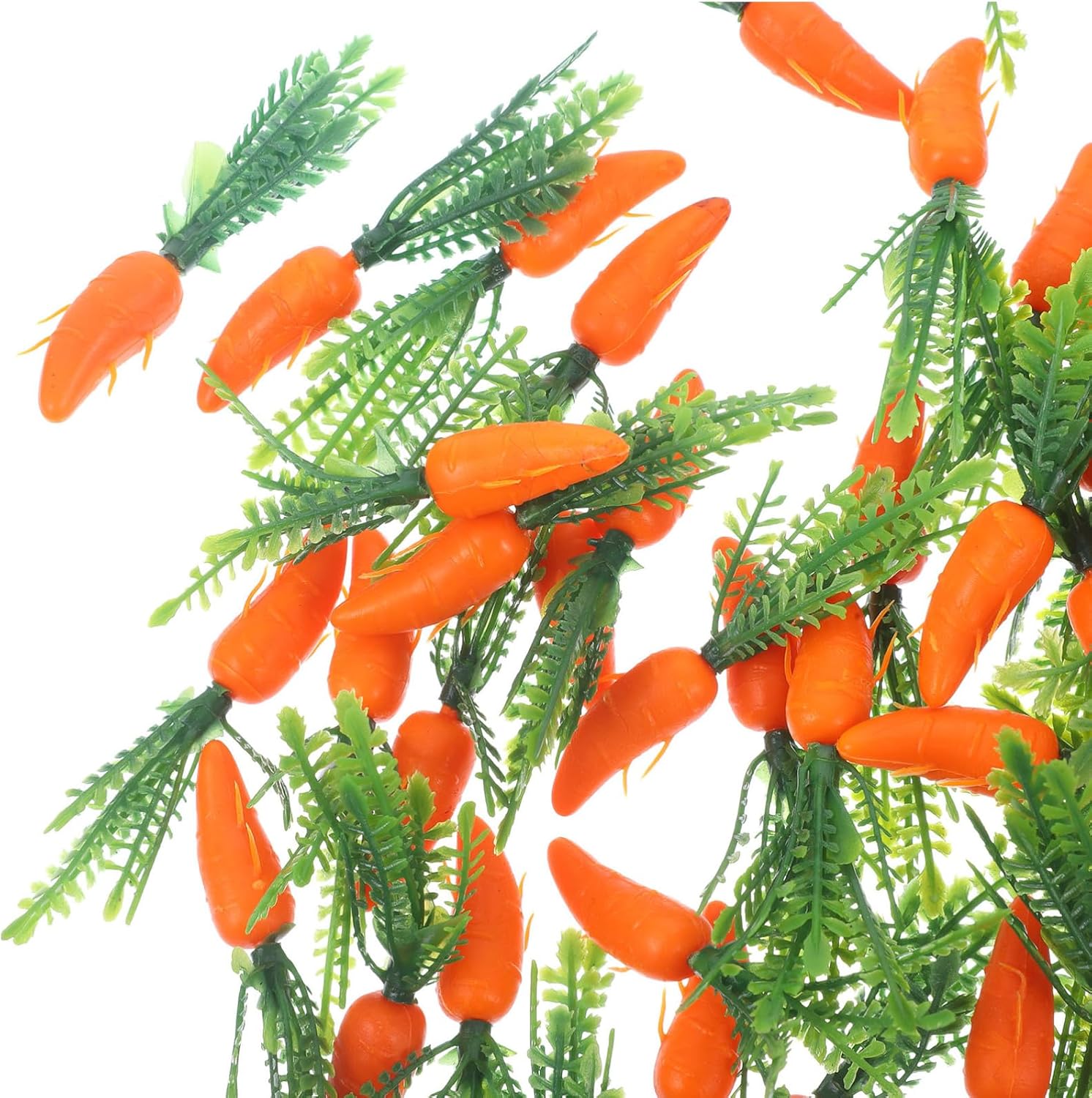 180pcs Realistic Fake Carrots for Party Decorations