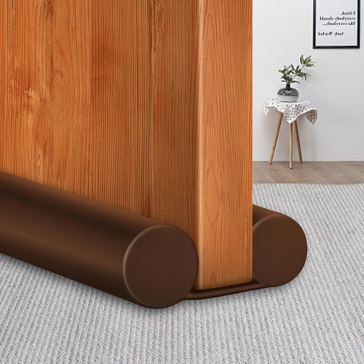 MAXTID 32 Inch Door Draft Stopper Brown