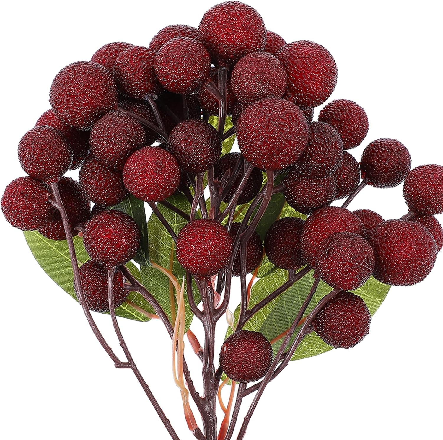 Realistic Simulated Bayberry Faux Fruit Decor