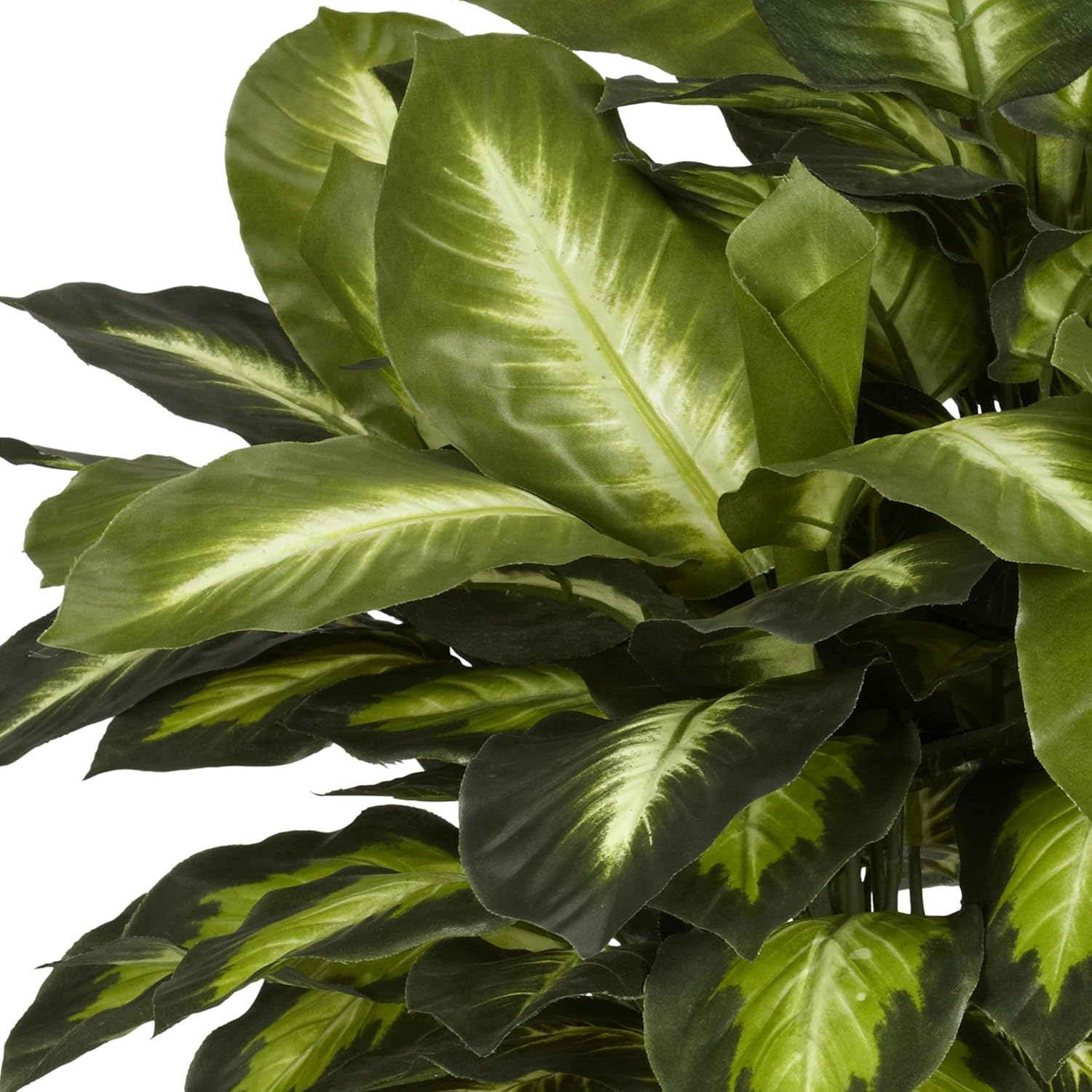Nearly Natural 24in Golden Dieffenbachia Silk Plant