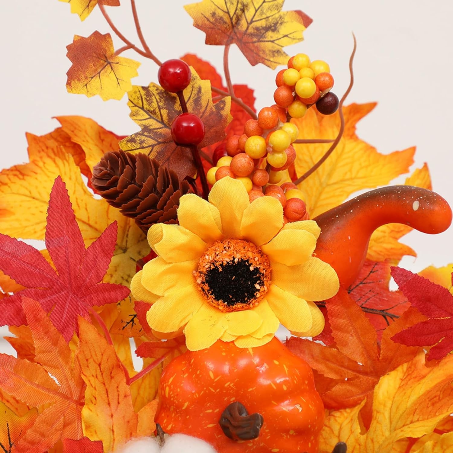 Ochine 12 Inch Artificial Pumpkin Fall Decor