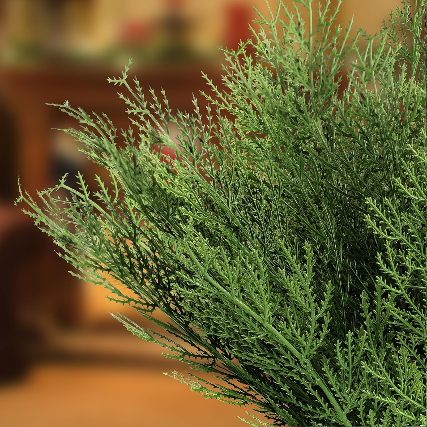Hananona 40 Pcs Artificial Pine Sprigs Faux Greenery Decor