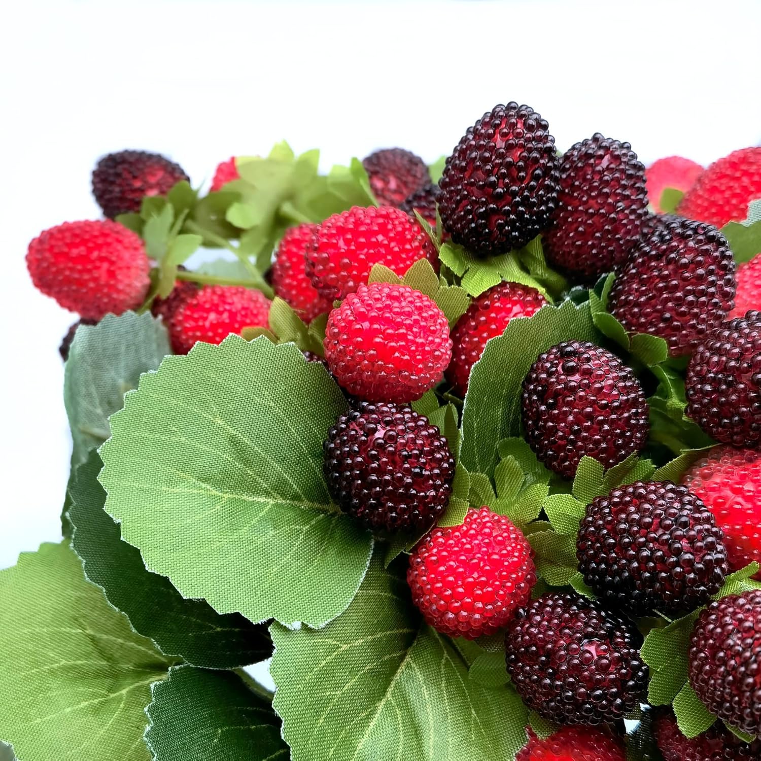 M2cbridge Artificial Raspberry Decor Set