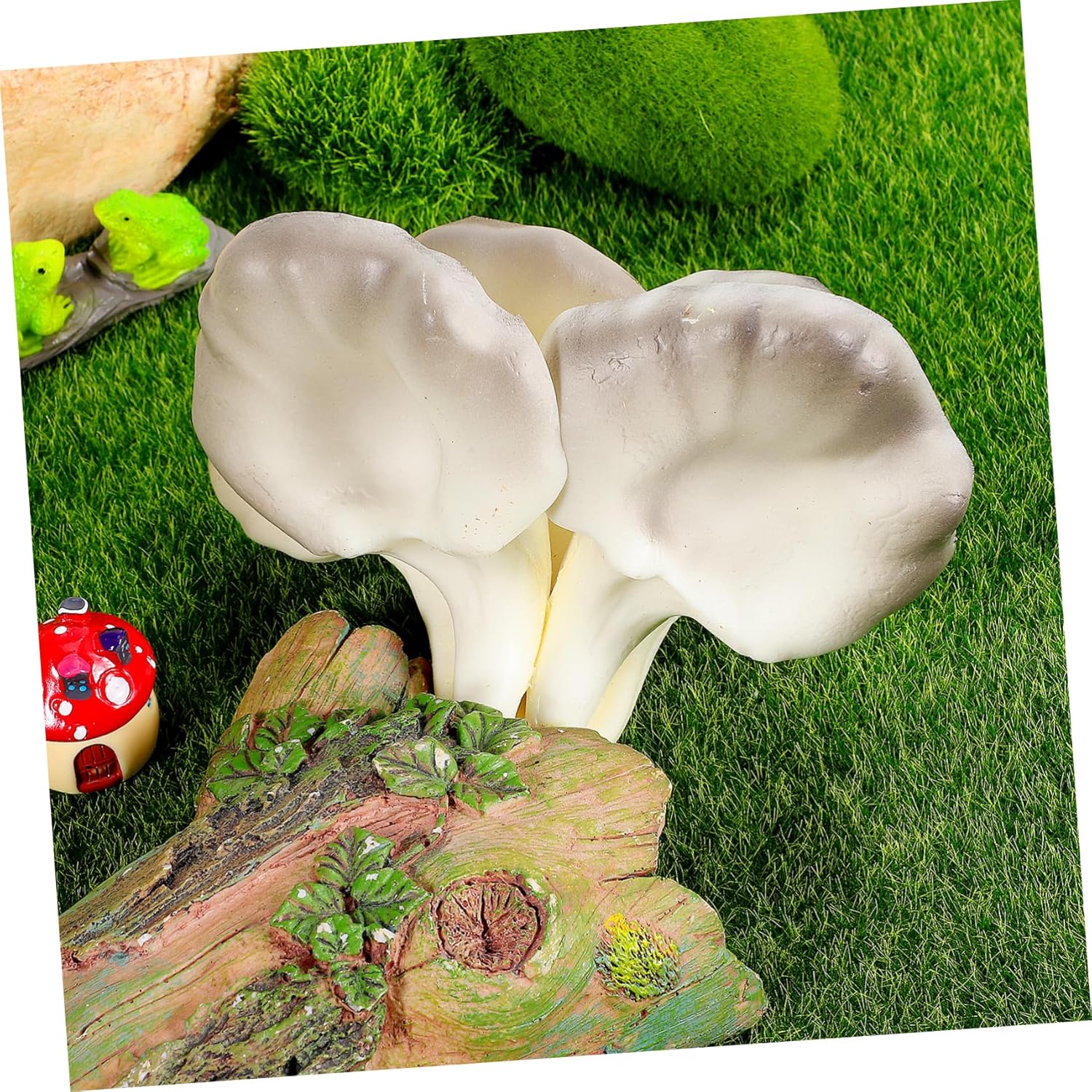 IMIKEYA Artificial Straw Mushroom Decor Model for Home DIY