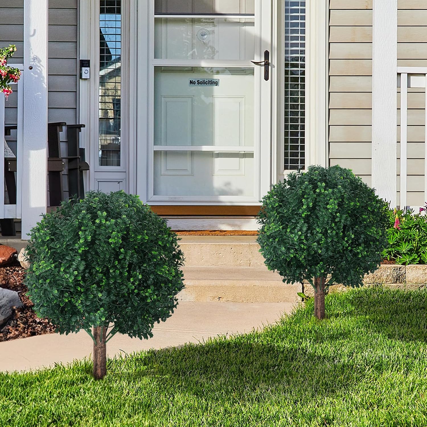 Artificial Cypress Topiary for Garden and Porch