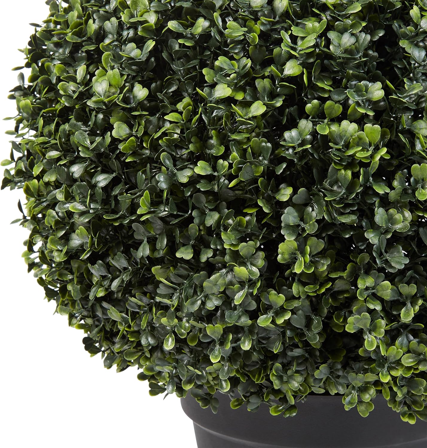 Pure Garden Artificial Topiary Ball - 21 Inch Faux Plant Decor