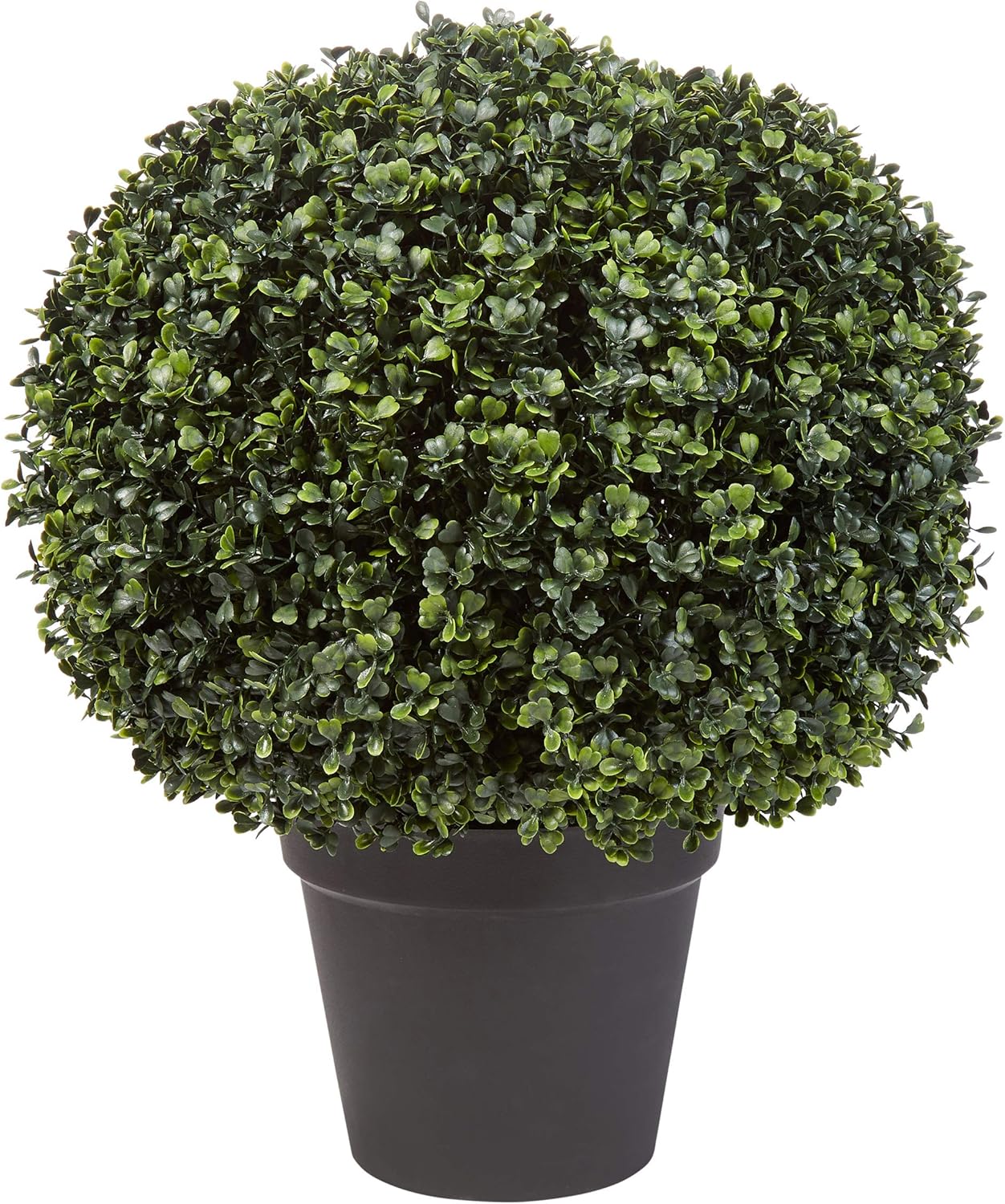 Pure Garden Artificial Topiary Ball - 21 Inch Faux Plant Decor