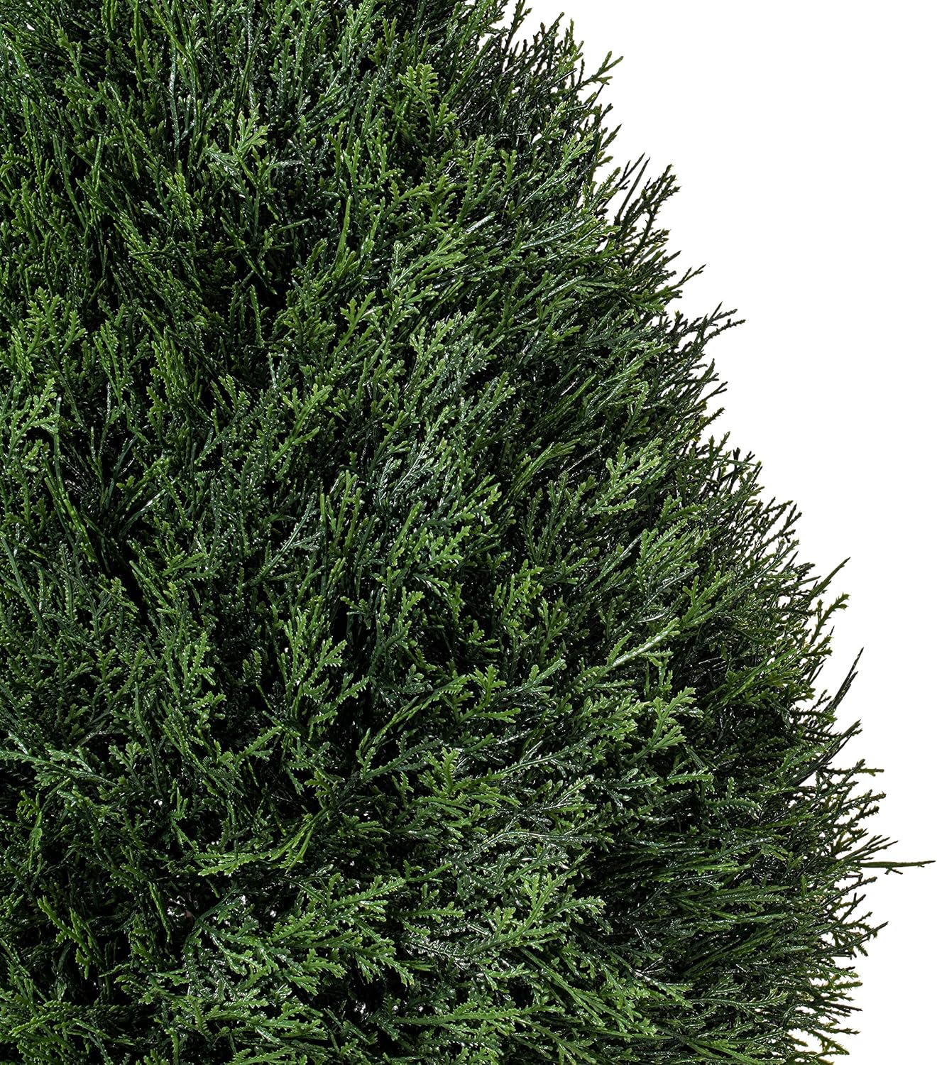 Vickerman 24 Inch Artificial Cedar Topiary Potted Bush